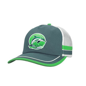 Gorras de Camionero Negras con Bordado 3D OEM, Gorras de Camionero para Hombre con Impresión por Transferencia de Calor Debajo del Borde - Product Image 2