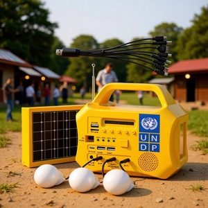 แบตเตอรี่สำรองพกพาอเนกประสงค์ 10W 20W 30W 50W สำหรับใช้งานกลางแจ้ง ระบบผลิตพลังงานแสงอาทิตย์สำหรับบ้าน กรณีฉุกเฉิน และการตั้งแคมป์ - Product Image 3