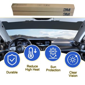 1 rouleau de <span class=keywords><strong>film</strong></span> teinté pour fenêtres de haute qualité, <span class=keywords><strong>film</strong></span> céramique nano CR20 VLT 15% IRR100%, films pour fenêtres automobiles, <span class=keywords><strong>film</strong></span> pour voiture 3M 1,52*30M - Product Image 3