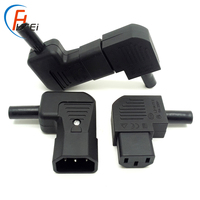 Adaptateur d'alimentation CE TUV RoHS IEC C13 C14 de haute qualité, connecteur de prise C13, prise C14 vers C13