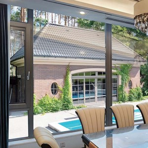 Nhôm tùy chỉnh cửa sổ kính hai lớp nghiêng cửa sổ xoay cho gia đình - Product Image 3