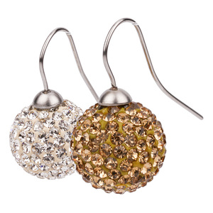 diamante brillante <span class=keywords><strong>para</strong></span> mujer, muchos colores Pendiente de perlas - Product Image 1