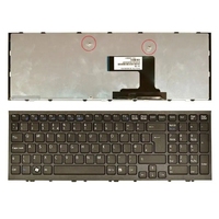 Clavier de remplacement noir avec garantie de 12 mois pour ordinateur portable Sony série VPC-EL, clavier interne avec câble plat