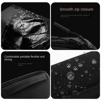 Grand sac de rangement pour câbles imperméable, sac organisateur pour appareils électroniques, sac de voyage portable pour accessoires technologiques avec logo personnalisé