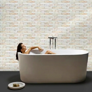 Diseño de ladrillo de piedra 3D 300x450mm Edificio exterior 12x18 Exterior de cerámica 30x45cm Azulejos de pared esmaltados de elevación brillante - Product Image 1
