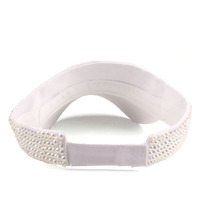 HJH130 femmes dames chapeaux de plage d'été vide Top cristal chapeau diamant pare-soleil casquettes de sport