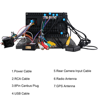 Autoradio Android Podofo 10 pouces 2+32G pour Ford Transit 2021, CarPlay sans fil et Android Auto, GPS WIFI, OEM/ODM, vente en gros