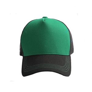 Casquette de baseball en maille à 5 panneaux, respirante, anti-UV, pour sports d'été, unisexe, avec logo brodé - Product Image 6