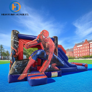 Jeux gonflables commerciaux HY, château gonflable, château de saut, château gonflable <span class=keywords><strong>Spider</strong></span>-<span class=keywords><strong>Man</strong></span> avec toboggan - Product Image 2