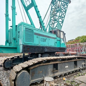 Grúa sobre orugas usada de 200T en buen estado de funcionamiento, con motor, componentes de engranajes y rodamientos incluidos. - Product Image 2