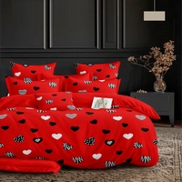 100% tissu polyester sergé imprimé floral doux pour la literie et les textiles de maison et pour les garçons et les filles