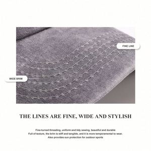 Nouvelles casquettes vintage brodées avec logo personnalisé, taille unique, pour hommes – Vente en gros pour fournisseurs - Product Image 5