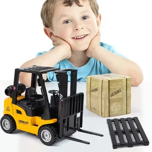 Diecast Toy Model Alloy DieCast Model Vehicle Construção Empilhadeira Fricção Brinquedo brinquedo brinquedo brinquedo brinquedo para meninos Meninas Presentes