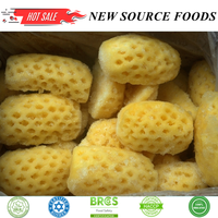 Ananas surgelé Fraîcheur Optimal-Délicieux fruits en dés en vrac, tranchés et emballés en bloc