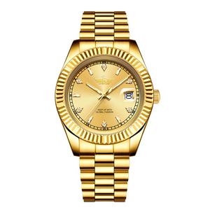 Reloj de Cuarzo Clásico de Lujo para Hombre, OEM ODM, Acero Inoxidable, Estilo Ejecutivo, Resistente al Agua 3BAR, Cristal de 36mm, Calendario, Personalizable - Product Image 2