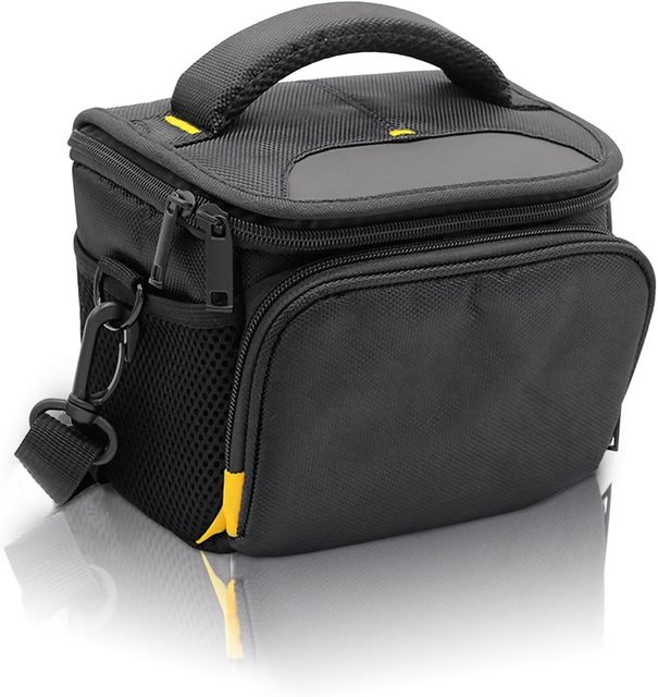 FOSOTO Camera Case Bag Compatible Suitable for Alpha A6000 A6300 HX400 Power Shot SX420 SX530 M5 M100 Coolpix L340 B500 L330