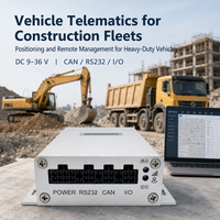 Traceur GPS 4G LTE pour camion, double fréquence BeiDou, précision de 1,2 m pour la surveillance de flotte de véhicules commerciaux