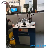 Machine d'équilibrage verticale avec fonction de perçage incliné électronique pour rotors de type disque, industrie des pièces automobiles, garantie 1 an