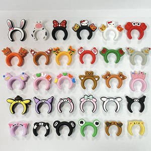 Cuentas focales de dentición de silicona de diseño Animal de vaca suave de grado alimenticio directo de fábrica al por mayor para la fabricación de bolígrafos con cuentas de pulsera - Product Image 2
