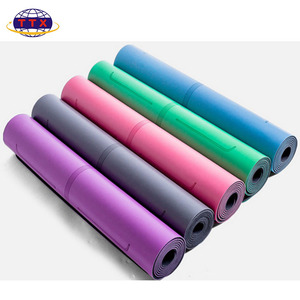 5Mm Dày Cao Su Tự Nhiên Tập Thể Dục Phòng Tập Thể Dục Mat Thoải Mái PU Cao Su Yoga Mat Khắc Vị Trí Dòng Logo Laser Khắc Pilates - Product Image 2