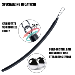 Plombs de pêche pour la pêche au silure de 1 à 6 oz, poids de traînage, poids de pêche à la traîne sans accrocs, accessoires de pêche au silure, équipement de pêche - Product Image 2