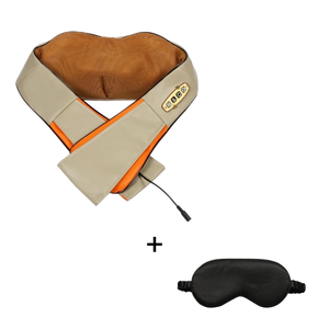 Set de Regalo de Navidad: Masajeador de Cuello y Hombros con Calor para Relajación Profunda y Alivio Muscular, Incluye Manta de Masaje y Antifaz para Dormir - Product Image 6