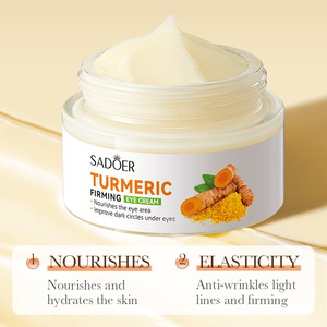Crème Contour des Yeux au Curcuma Sadoor 20g Anti-Rides et Anti-Cernes, Effet Raffermissant, Marque Privée Personnalisée, Vente en Gros, Pour Tous Types de Peau - Product Image 2