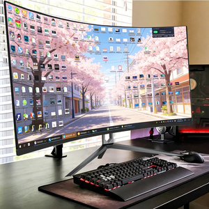 49/19 Inch 5120*2160 5K 120HZ Curved LED Screen Computer Gaming Monitor PC 5K Resolution Displays Stunning Detail With 5120*2160 - Product Image 1