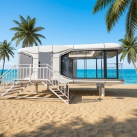 Espace mobile préfabriqué en panneaux sandwich, 20ft 40ft, moderne, luxueux, de haute qualité, respirant, personnalisable, prix usine, très demandé