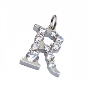 UM Jewelry Classic 925 <b>silver</b> letter Charm Pendant <b>necklace</b> for women children anniversaries wedding gifts and party occasions - Product Image 5