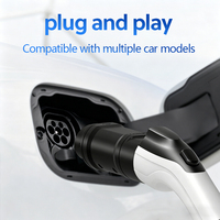 Adaptador Convertidor para Cargador de Vehículos Eléctricos, Nuevo Enchufe NACS a CCS2 TIPO 2, Estándar Europeo