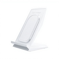 Support de charge magnétique vertical sans fil 15W pour téléphone portable – Chargeur de bureau, support portrait/landscape pour maison, bureau, chevet