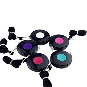 Ruban à mesurer automatique 2 m, métrique, avec bouton de verrouillage à retour automatique, corps en plastique, pour la mesure de la taille des vêtements - Product Image 1