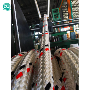 High Strength Braided <strong>Polyester</strong> Pulling Rope Durable Flexible 12MM 2.5MM Uhmwpe Core <strong>Polyester</strong> Jacket Rope - Product Image 5