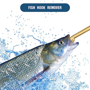 Outil de dégorger les hameçons KLIFISHING, dégorgeur de hameçons en acier inoxydable, dégorgeur de poissons pour la pêche en eau salée - Product Image 4