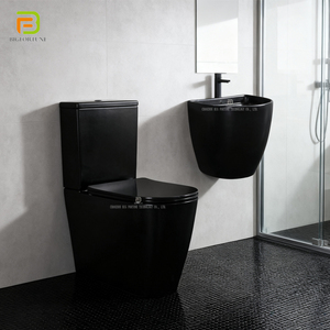 Vente en gros d'usine Ensemble <span class=keywords><strong>de</strong></span> toilettes deux pièces avec commode <span class=keywords><strong>de</strong></span> <span class=keywords><strong>salle</strong></span> <span class=keywords><strong>de</strong></span> bains et toilettes en céramique Ensemble d'évier suspendu au mur - Product Image 2