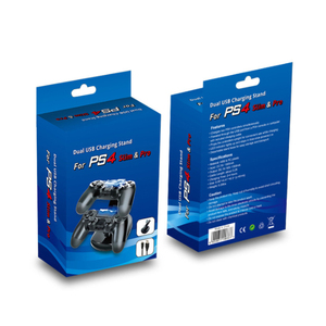 Двойная подставка для зарядного устройства для <span class=keywords><strong>PS4</strong></span>, тонкий контроллер, док-станция для быстрой зарядки <span class=keywords><strong>PS4</strong></span> Pro, Зарядная база - Product Image 4