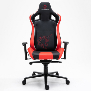 Chaise de jeu ergonomique de luxe style course avec accoudoirs 4D en PU, <span class=keywords><strong>fauteuil</strong></span> de gaming XL Pro grande taille - Product Image 1