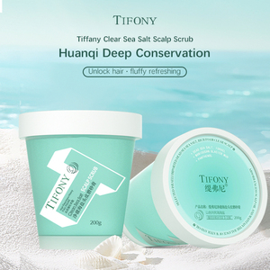 Organic Private Label Sea Salt Removes Buildup Exfoliates <strong>Dry</strong> Hair <strong>Shampoo</strong> Anti Itching Deep Conditioning Scalp Scrub <strong>Shampoo</strong> - Product Image 3