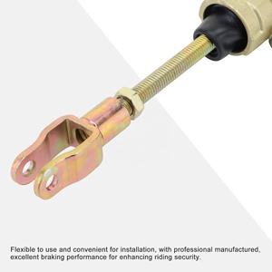 GOOFIT Pompe de <span class=keywords><strong>frein</strong></span> hydraulique CNC pour <span class=keywords><strong>moto</strong></span>, remplacement du <span class=keywords><strong>cylindre</strong></span> maître pour <span class=keywords><strong>moto</strong></span> tout-terrain, VTT, scooter de 50cc à 150cc - Product Image 4