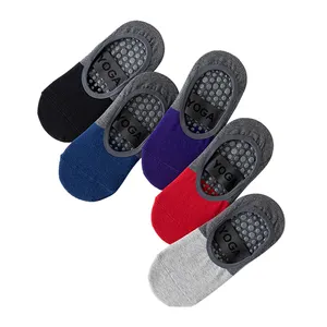 Custom embroidered logo Pilates Socks Fitness Women's adult yoga Socks non-slip sports Breathable yoga socks