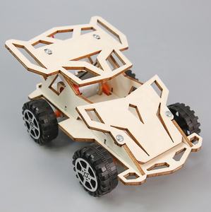 Modèle de science et technologie à quatre roues motrices pour étudiants, <span class=keywords><strong>puzzle</strong></span> DIY à assembler soi-même, jeu d'expérimentation scientifique et d'invention - Product Image 5