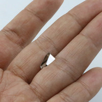 Fermoir en acier inoxydable pour bijoux DIY, accessoire de pendentif, attache de collier épaissie