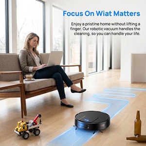 Smart Robot Vacuum Cleaner 3500Pa Strong Suction, 3 Adjustable Modes Automatic Self-Charging Robotic Vacuum for Pet Hair - Product Image 2