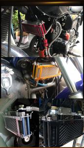 Refroidisseur d'huile pour moto, échangeur de chaleur d'huile, radiateur en aluminium à haut débit - Product Image 6