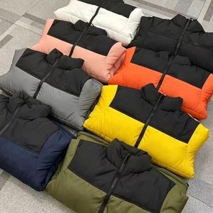 Veste matelassée personnalisée OEM, style The North Face, épaisse, en duvet et coton, pour l'hiver, pour hommes et femmes - Product Image 2