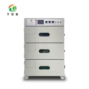 Three Layers Automatic Vacuum Dryer Oven For Lithium Battery Material And Electrode Sheet Baking