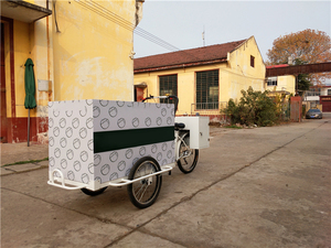 Mobile Cart Fast Food Coffee Food Cart Kiosk / CE Certificate Mobile Food Carts for Sale Ice Cream - Product Image 4