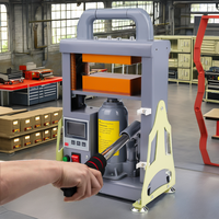 Mesin Press Panas Rosin Manual Stok Baru EU 5-600W Kontrol Digital LCD Printer Label Portabel