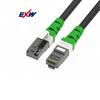 Kabel Ethernet Cat6/Cat6A RJ 45 1m Kabel Patch Jaringan LAN dengan Pelindung UTP untuk Laptop Router RJ45; Jaringan Ethernet 10m/50m/100m